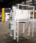 Used Double Spiral Ribbon Blender, Approximately 9.6 Cubic Feet, 304 Stainless Steel. Non-jacketed trough 48
