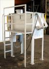 Used Double Spiral Ribbon Blender, Approximately 9.6 Cubic Feet, 304 Stainless Steel. Non-jacketed trough 48