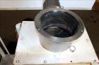 Used Double Spiral Ribbon Blender, Approximately 9.6 Cubic Feet, 304 Stainless Steel. Non-jacketed trough 48
