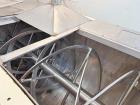 Used 50 Cubic Foot Stainless Steel Double Ribbon Blender with 25 HP Drive