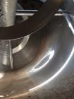 Used Double Spiral Ribbon Blender, Approximate 36 Cubic Feet, Stainless Steel. Trough approximately 30