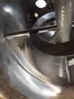 Used Double Spiral Ribbon Blender, Approximate 36 Cubic Feet, Stainless Steel. Trough approximately 30