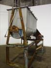 Used- Ribbon Blender, Approximate 70 Cubic Feet, 304 Stainless Steel.