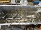 Used Ribbon Blender, Approximate 70 Cubic Feet, 304 Stainless Steel.