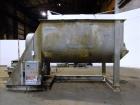 Used Ribbon Blender, 220 Cubic Foot Working Capacity, 304 Stainless Steel