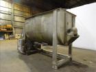 Used Ribbon Blender, 220 Cubic Foot Working Capacity, 304 Stainless Steel