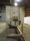 Used Ribbon Blender, 220 Cubic Foot Working Capacity, 304 Stainless Steel