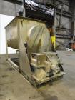 Used Ribbon Blender, 220 Cubic Foot Working Capacity, 304 Stainless Steel