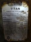 Used Ribbon Blender, 220 Cubic Foot Working Capacity, 304 Stainless Steel