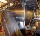Used Double Spiral Ribbon Blender, Stainless Steel.