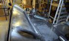 Used Double Spiral Ribbon Blender, Stainless Steel.