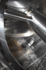 Used Double Spiral Ribbon Blender, Stainless Steel.