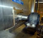 Used Double Spiral Ribbon Blender, Stainless Steel.