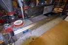 Used Double Spiral Ribbon Blender, Approximate 267 Cubic Feet Working Capacity, Stainless Steel. Non-jacketed trough 60
