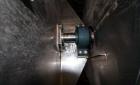 Used Double Spiral Ribbon Blender, Approximate 267 Cubic Feet Working Capacity, Stainless Steel. Non-jacketed trough 60