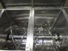 Used S. Howes Double Spiral Ribbon Blender, Approximate 30 Cubic Feet.