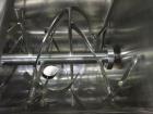 Used S. Howes Double Spiral Ribbon Blender, Approximate 30 Cubic Feet.