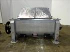 Used- Ribbon Blender, Approximate 36 Cubic Foot Capacity, 304 Stainless Steel.