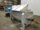 Used- Ribbon Blender, Approximate 36 Cubic Foot Capacity, 304 Stainless Steel.