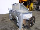 Used- Ribbon Blender, Approximate 36 Cubic Foot Capacity, 304 Stainless Steel.