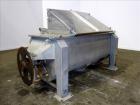 Used- Ribbon Blender, Approximate 36 Cubic Foot Capacity, 304 Stainless Steel.