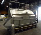 Used- Ribbon Blender, Approximate 178 Cubic Feet, 304 Stainless Steel.