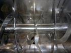 Used Ribbon Blender, Approximate 178 Cubic Feet, 304 Stainless Steel.