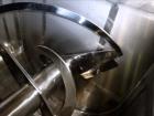 Used- Ribbon Blender, Approximate 178 Cubic Feet, 304 Stainless Steel.