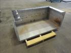 Used- Ribbon Blender, Approximate 178 Cubic Feet, 304 Stainless Steel.