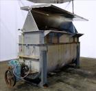 Used Ribbon Blender, Approximate 103 Cubic Foot Capacity, 304 Stainless Steel.
