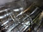 Used Ribbon Blender, Approximate 103 Cubic Foot Capacity, 304 Stainless Steel.