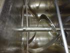 Used Ribbon Blender, Approximate 11.9 Working Cubic Feet Capacity, 304 Stainles
