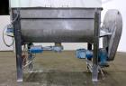 Used- Double Spiral Ribbon Blender, Approximate 64 Cubic Feet Working Capacity.