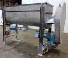 Used- Double Spiral Ribbon Blender, Approximate 64 Cubic Feet Working Capacity.