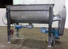 Used- Double Spiral Ribbon Blender, Approximate 64 Cubic Feet Working Capacity.