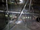 Used Double Spiral Ribbon Blender, Approximate 64 Cubic Feet Working Capacity.