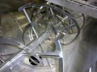 Used Double Spiral Ribbon Blender, Approximate 64 Cubic Feet Working Capacity.