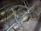 Used Double Spiral Ribbon Blender, Approximate 64 Cubic Feet Working Capacity.