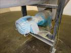 Used- Double Spiral Ribbon Blender, Approximate 64 Cubic Feet Working Capacity.