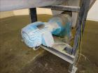 Used Double Spiral Ribbon Blender, Approximate 64 Cubic Feet Working Capacity.