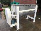 Used- Approximately 140 Cubic Foot Stainless Steel Ribbon Blender
