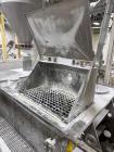 222 Cu Ft Used Stainless Steel Ribbon Blender with Jacket, Top Cover, Bottom Outlet Valve