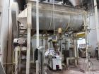 Used Industrial Double Spiral Ribbon Blender, 170 Cubic Foot, Stainless Steel Construction