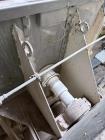 Used Industrial Double Spiral Ribbon Blender, 170 Cubic Foot, Stainless Steel Construction