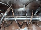 Used Industrial Double Spiral Ribbon Blender, 170 Cubic Foot, Stainless Steel Construction