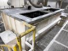 Used Industrial Ribbon Blender, 200 Cubic Foot, Stainless Steel, 50 HP with Rotary Valve
