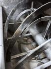 Used Industrial Ribbon Blender, 200 Cubic Foot, Stainless Steel, 50 HP with Rotary Valve