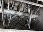 Used Industrial Ribbon Blender, 200 Cubic Foot, Stainless Steel, 50 HP with Rotary Valve