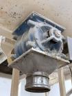 Used Industrial Ribbon Blender, 200 Cubic Foot, Stainless Steel, 50 HP with Rotary Valve
