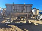 Industrial-Grade 350 Cu. Ft. Stainless Steel Ribbon Mixer for Large-Scale Blending